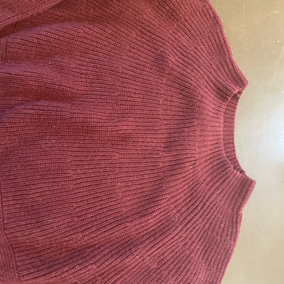 J.Jill XL burgundy sweater. - Picture 3 of 3